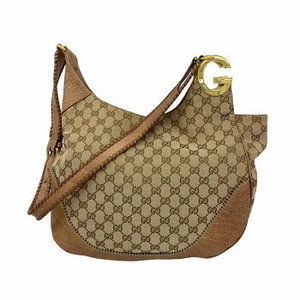 Gucci Shoulder Bag GG Canvas Brown